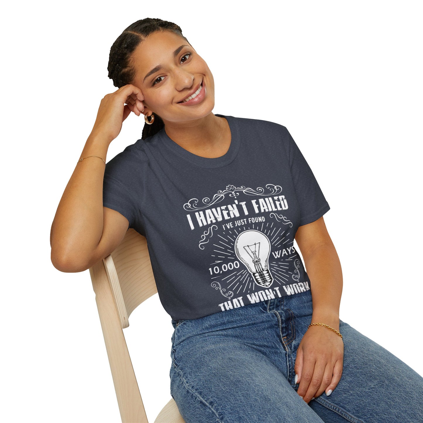 Thomas Edison Wisdom Unisex Soft Style T Shirt