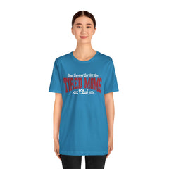 Sleep Deprived Still Alive Tired Moms Club T-Shirt — Funny Vintage Mom Graphic Tee
