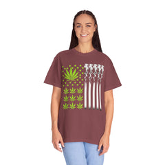 WEED FLAG - Comfort Colors Garment Dyed Shirt