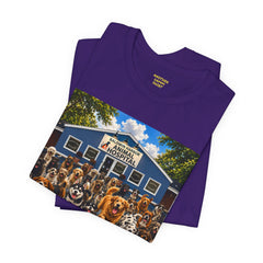 Who Let the Dogs Out? Baldwin Harbor Animal Hospital Graphic Dog Rescue T‑Shirt