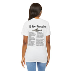 41 For Freedom FBM Fleet Ballistic Missile Submarine Unisex Jersey Short Sleeve Tee