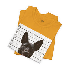 K9 Mugshot Personalized with your Dog T-Shirt