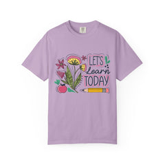 Floral Teacher T-Shirt - Comfort Colors Soft