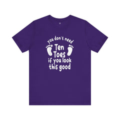 Amputee Toes Funny Quote - Unisex T-Shirt