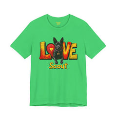 Personalized Love Your Dog T-Shirt — Designed with your dogs name and picture Graphic Tee
