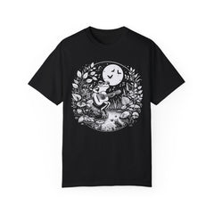 Frog Guitarist Retro Graphic Shirt