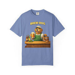 Golden Retriever Brewer Beer T-Shirt — Cute Brew-Dog Graphic Tee