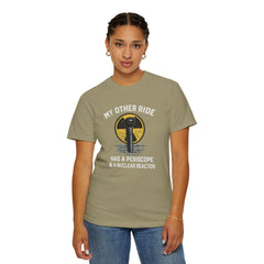 Submarine Periscope T-Shirt — "My Other Ride Had a Periscope & a Nuclear Reactor"