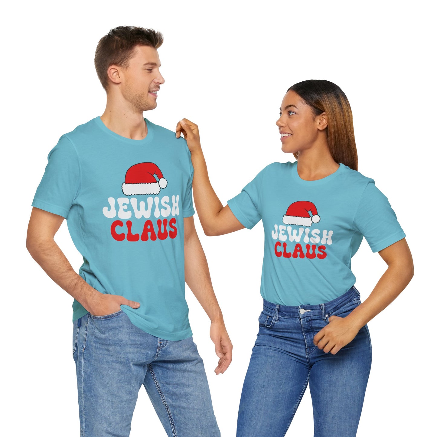 Santa Jewish Claus - Unisex Jersey Short Sleeve Tee