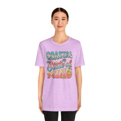 Coastal State of Mind Tee — Retro Beach Graphic T-Shirt
