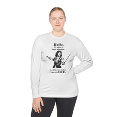 My name is Inigo Montoya. You killed my father. Prepare to die! - Unisex Lightweight Long Sleeve Tee / Princess Bride / For Him / For Her