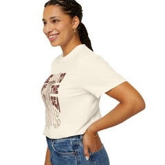 Jelly Fish, Be Kind To The Sea -  Graphic Unisex Garment-Dyed T-shirt