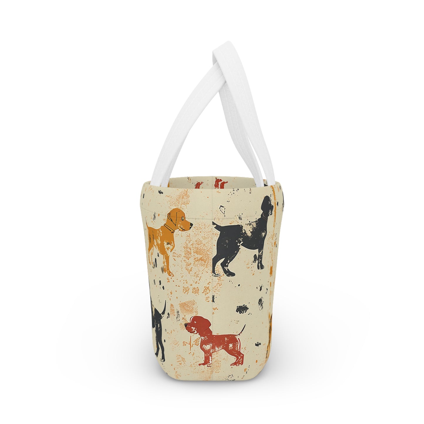 Paint Splattered Dogs Themed - Lunch Bag