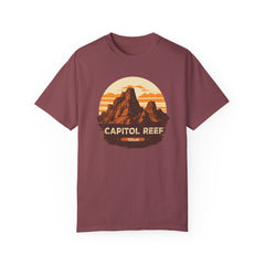 Capitol Reef National Park Graphic, Comfort Colors Soft Relaxed Fit Unisex Garment-Dyed T-shirt
