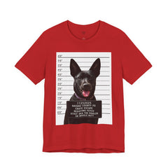 K9 Mugshot Personalized with your Dog T-Shirt