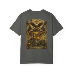 Stand the Watch Lighthouse Series T-Shirt — Patriotic Lighthouse Graphic Tee