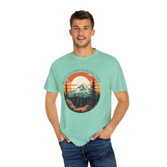 Mount Rainier National Park Graphic, Comfort Colors Soft Relaxed Fit Unisex Garment-Dyed T-shirt