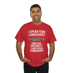 Funny United States Submarine Multilingual T-Shirt