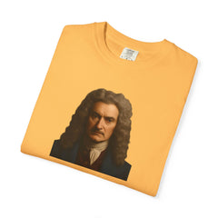 Isaac Newton Quote T-Shirt — "Gravity wasn't my idea" Scientific Humor Tee