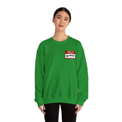 Princess Bride Funny Unisex Crewneck Sweatshirt,My Name Is Inigo Montoya,Hello sticker,gift for him,gift for her,funny Hello quote sticker
