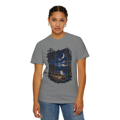 Moonlit Forest T-Shirt – Nature Lover Camping Shirt