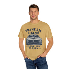 Retro Pontiac 1971 Trans Am High Output -455 Unisex Comfort Colors Garment Dyed T-Shirt