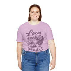 Local Egg Dealer Unisex Jersey Tee - Perfect for Farmers & Foodies