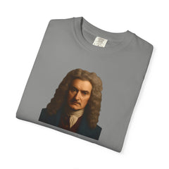 Isaac Newton Quote T-Shirt — "Gravity wasn't my idea" Scientific Humor Tee