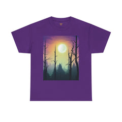 Serene Nature Graphic Tee, Aesthetic T-Shirt, Cozy Casual Wear, Gift for Nature Lovers, Perfect for Outdoor Adventures