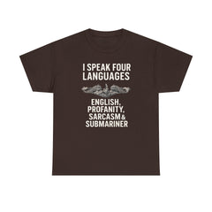 Funny United States Submarine Multilingual T-Shirt