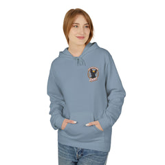 Breakfast Club Hoodie — Cute Black Dog, Bacon & Egg Graphic Pullover
