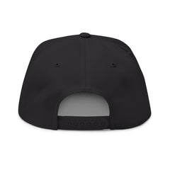 Rugby Players Embroidered Flat Bill Cap — Multicolor Team Sports Hat