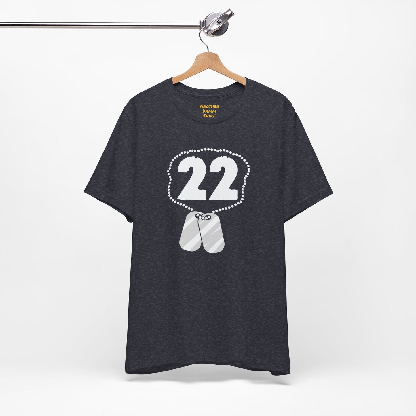 22 Veteran Suicides A Day - Unisex Jersey Short Sleeve Tee