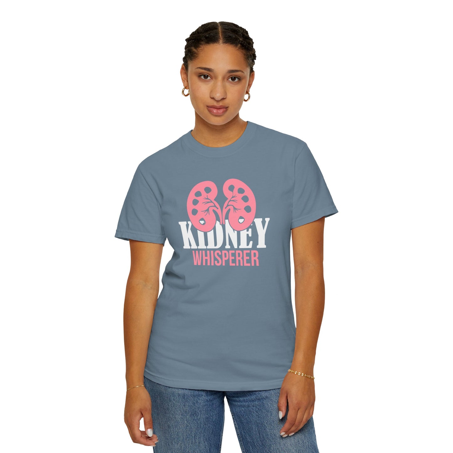 Kidney Whisperer Graphic Unisex Garment-Dyed T-shirt