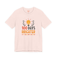 100 Days of School Brighter Teacher Appreciation T-Shirt