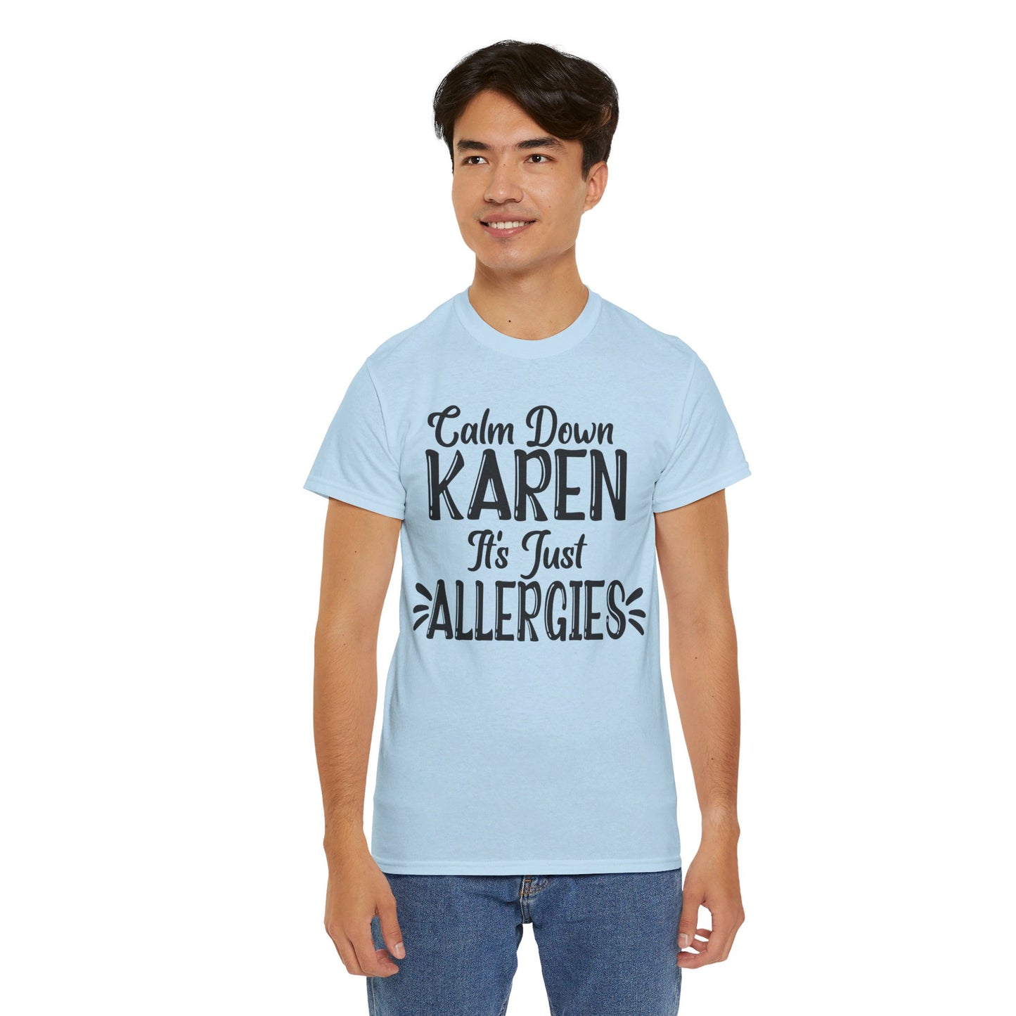 Calm Down Karen Unisex Heavy Cotton Tee