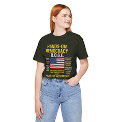 Hands-On Democracy Graphic Tee - Unisex