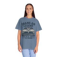 Retro Pontiac 1971 Trans Am High Output -455 Unisex Comfort Colors Garment Dyed T-Shirt