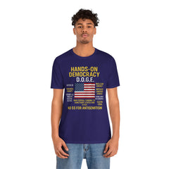 Hands-On Democracy Graphic Tee - Unisex