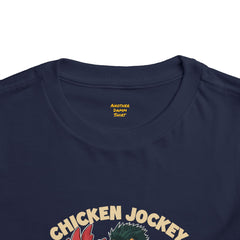Toddler Chicken Jockey Tee - Fun Minecraft Animal T-Shirt for Kids
