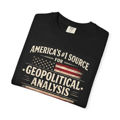 According To Me T-Shirt - "America's #1 Source for Geopolitical Analysis