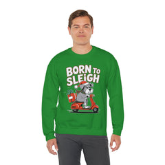 Born To Sleigh - Unisex Heavy Blend™ Crewneck Sweatshirt