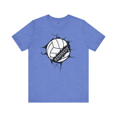 Personalized Name Volley Ball Unisex Tee Shirt