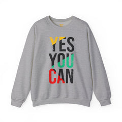 YES YOU CAN - Unisex Heavy Blend™ Crewneck Sweatshirt