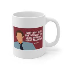 Jim Halpert Quote - Ceramic Mugs (11oz\15oz\20oz) | The Office, TV Series, Fan Gift, Pop Culture Humor, Gift For Him, Gift For Her, Novelty