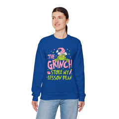 Grinch Stole My Lesson Plan Sweatshirt