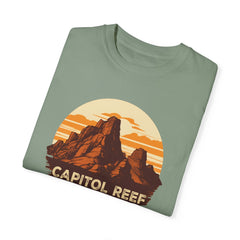 Capitol Reef National Park Graphic, Comfort Colors Soft Relaxed Fit Unisex Garment-Dyed T-shirt