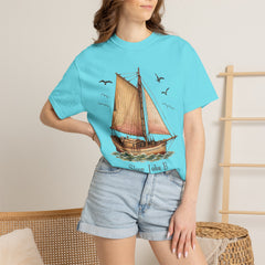Sloop John B Sailboat T-Shirt — Vintage Nautical Tee