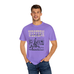 Vintage Style Cowboy Graphic Shirt - Stylish T Shirt