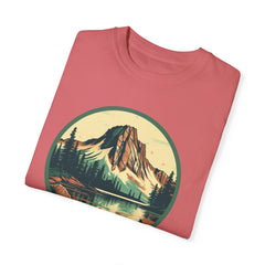 Glacier National Park Graphic, Comfort Colors Soft Relaxed Fit Unisex Garment-Dyed T-shirt